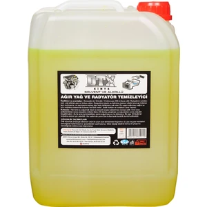 Dtx Kimya Solventli Ağır Yağ ve Radyatör Temizleme Sıvısı 5l