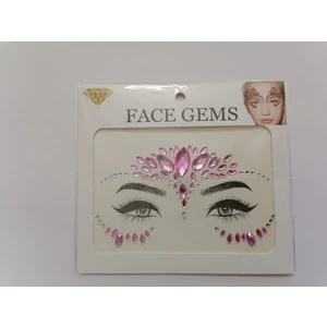 Kendinden Yapışkanlı Yüz Taşı Sticker Face Gems Model2