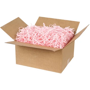 Zikzak Kırpık Kağıt Dolgu Malzemesi Pembe 1 Kg