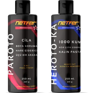 2'li Kalın Pasta Cila Set - 2x250 mL