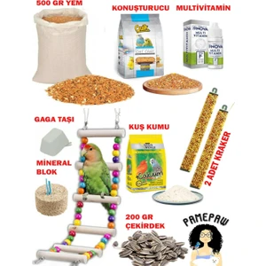 Paraket , Sultan-Cennet Papağanı Yem Seti 10'lu