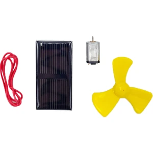 Smyrna Store Güneş Paneli ile Motor Pervane Döndürme Projesi Elektronik Hobi Devresi