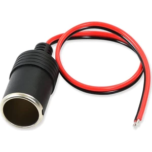 Çakmak Dişi Soket Kablo Fiş Adaptörü Dc 12V / 24V Araç Dişi Boş Çakmak Soketi