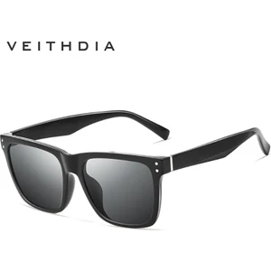 Veıthdıa Moda Klasik Güneş Gözlüğü Unisex - Fotokromik Polarize UV400 Lens (Yurt Dışından)