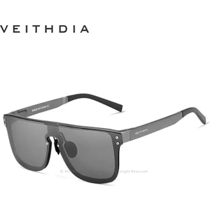 Veıthdıa Vintage Alüminyum Güneş Gözlüğü- Polarize UV400 Ayna Lensi (Yurt Dışından)