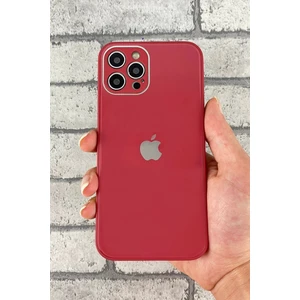 Apple iPhone 13 Pro Logolu Kamera Korumalı Lansman Gerçek Cam Kapak