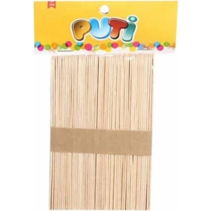 Ahşap Büyük Çubuk Natural 50'li 4612