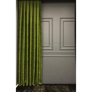 Rendecioğlu Tekstil Fon Perde Milas Desen Jakar Fonluk 80*270 Sık Pileli