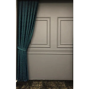 Rendecioğlu Tekstil Fon Perde Milas Desen Jakar Fonluk 80*270 Sık Pileli