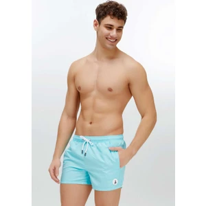 U.S. Polo Assn. Erkek Mint Orta Boy Deniz Şortu