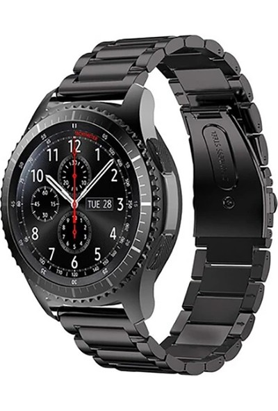 Mi7a Huawei Watch Gt Gt2 GT2E Gt2 Pro Gt3 46MM Uyumlu Mıknatıslı Metal Kayış Kordon