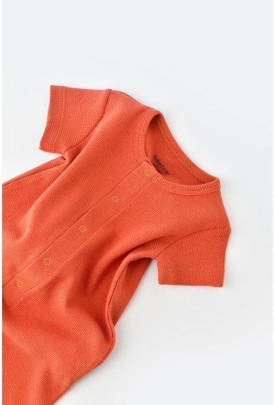 2D2B Baby Organik Kısa Kollu Şort Tulum