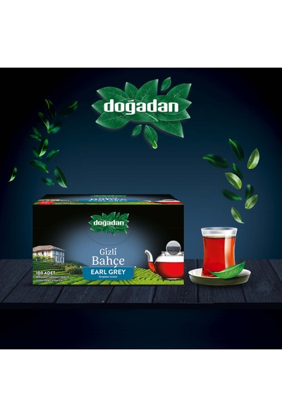 Doğadan Early Grey Demlik Poset 100'Lü
