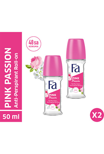 Fa Pink Passion Roll-On 50 Ml X 2 Adet