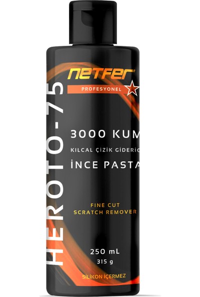 Netfer 2'li İnce Pasta Cila Set - 2x250 mL