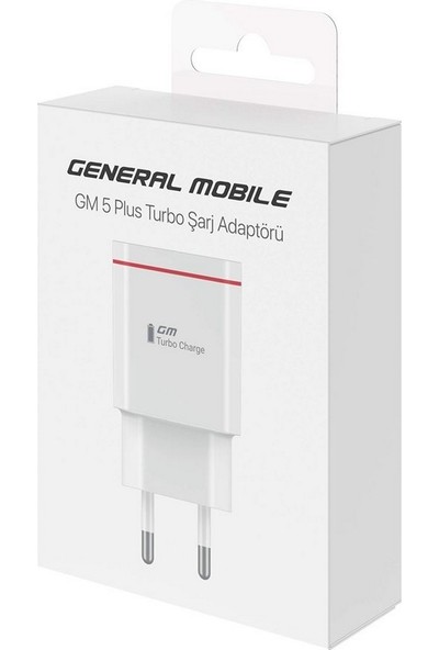 General Mobile Gm 5 Plus Turbo Şarj Adaptörü