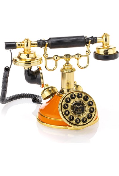 Anna Bell Villa Stork Turuncu Tuşlu Telefon
