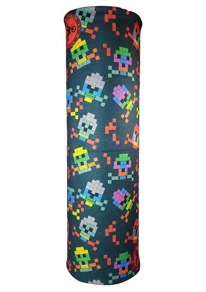 Ride Tolove Pixel Skull Bandana Dikişsiz Boyunluk fiyatları