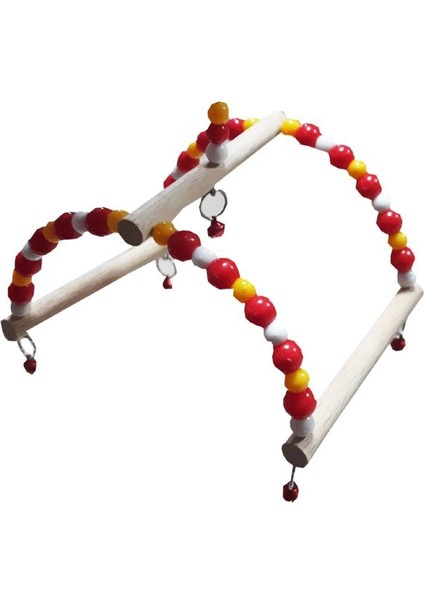 Boncuklu Ters Gondol Kuş Oyuncağı 10-12CM