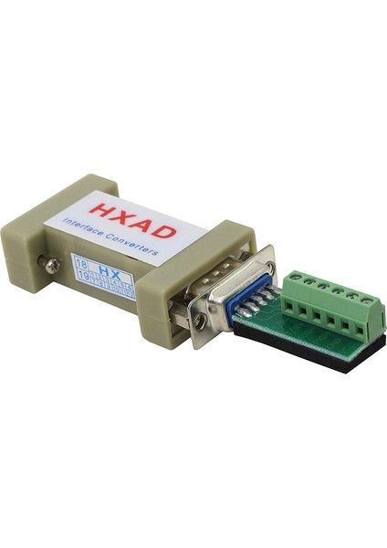 DB9 Dişi RS232 - RS485 RS422 Seri Haberleşme Veri Terminal Adaptörü Dönüştürücü HXAD 485 - 422