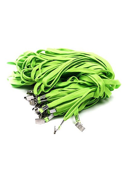 Metal Klipsli Askı Ipi 50'li Yeşil modelleri