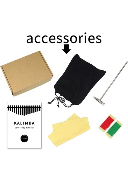 Purm Kalimba Thumbs Piyano, Renk: 17 Ton Maun (Yurt Dışından) fırsatları