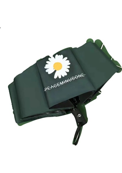 Pinellia Flowers Tam Otomatik Güneş Koruma Şemsiyesi (Yurt Dışından)