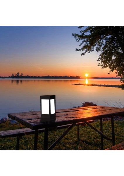 10Watt Güneş Enerjili Solar Set Üstü Bahçe Armatürü