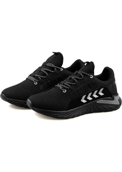 Erkek Siyah Spor Ayakkabı – Hafif ve Esnek Tabanlı, Nefes Alabilir Kumaş, Günlük ve Spor Kullanıma Uygun modelleri