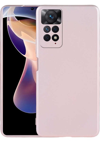 Xiaomi Redmi Note 11S ile Uyumlu Kılıf Premier Silikon Kapak Rosegold