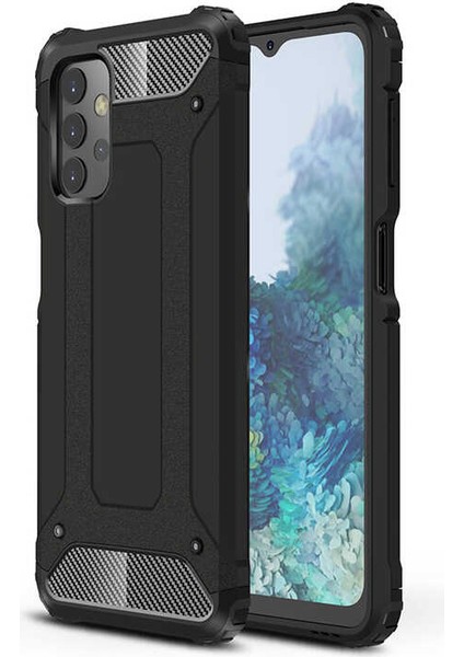 Galaxy A23 ile Uyumlu Kılıf Shockproof Zırh Koruma Mavi fiyatları
