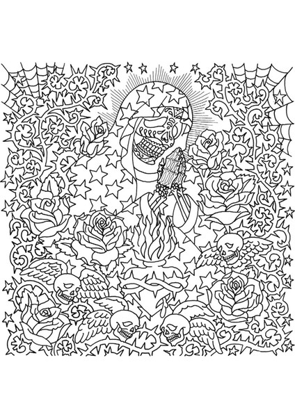 Coloring Book Of Neo-Traditional Tattoo ( Dövme Tasarımları) modelleri