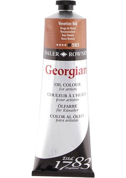 Georgian Yağlı Boya 225ML 583 Venedik Kırmızısı