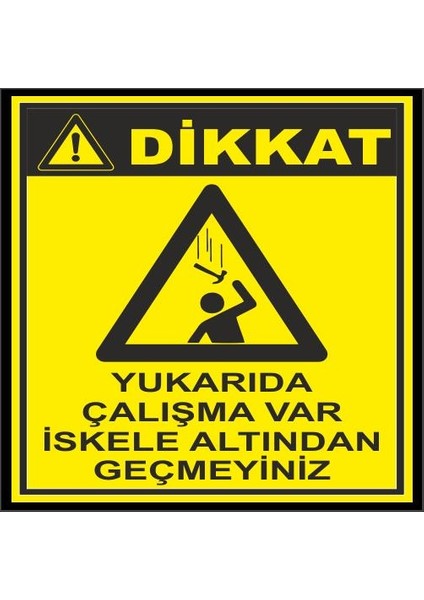 3M 25X35 Pvc Çalışma Var