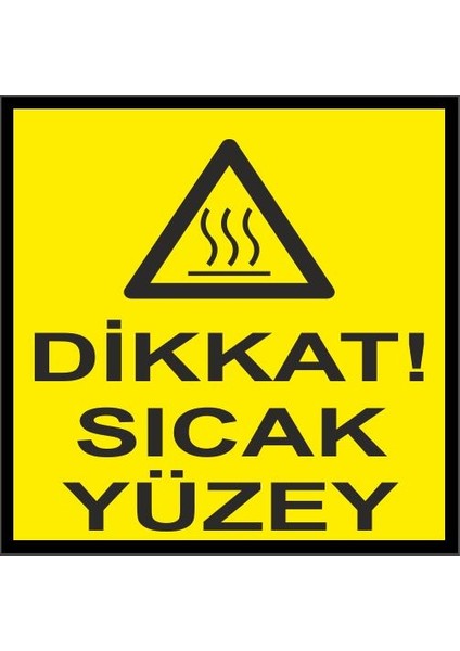 25X35 Pvc Dikkat Sıcak Yüzey