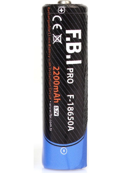 F.b.ı Pro F 18650A 3.7V 2200MAH Şarj Edilebilir Li-Ion Pil
