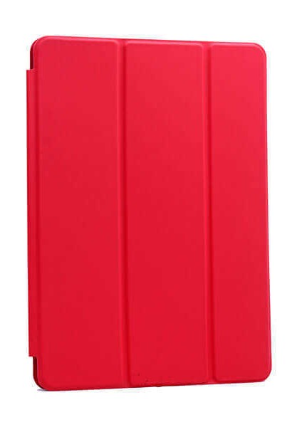 Apple iPad 2 3 4 Htstore Zore Orjinal Standlı Kılıf-Kırmızı