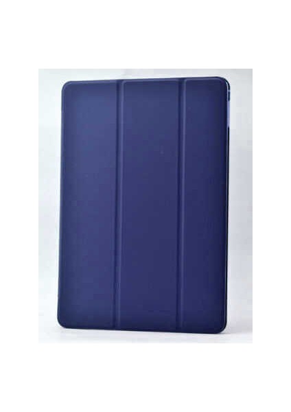 Apple iPad 5 Air Htstore Zore Smart Cover Standlı 1-1 Kılıf-Lacivert