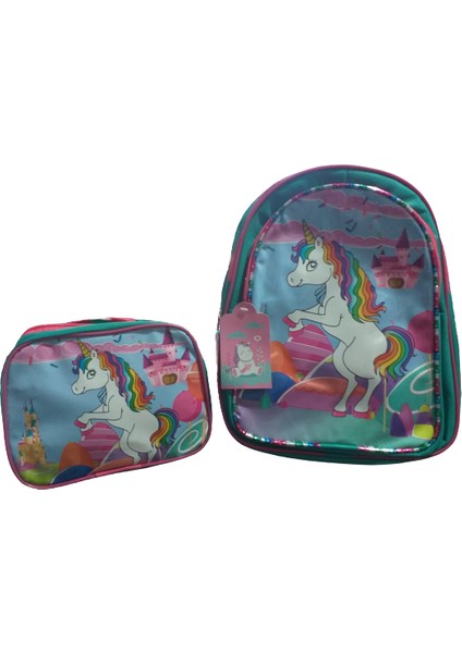 3 Gözlü Beslenmeli Ilkokul Çantası