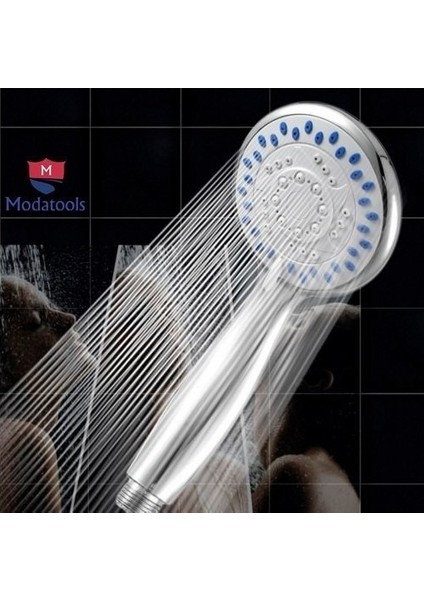 Krom Duş Başlığı 3 Fonksiyonlu