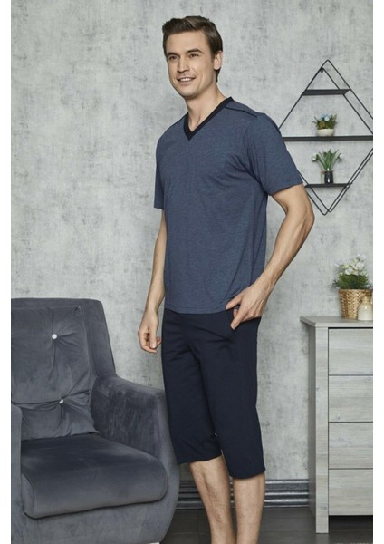 Kly 7412 Erkek Kapri Pijama Takımı