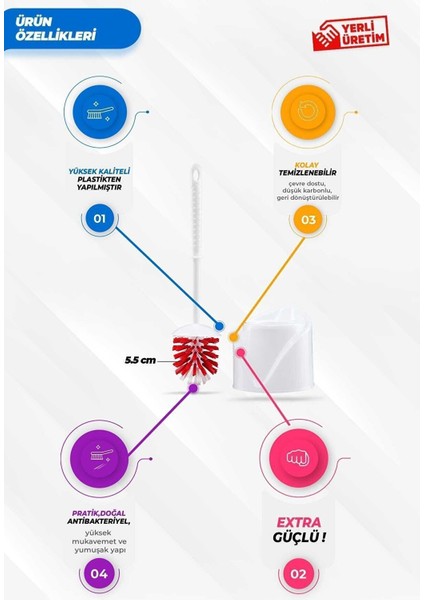 Doğuş Fırça Doğuş Wc Fırça Takımı
