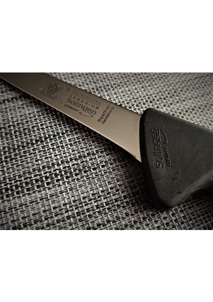Max Melchıor Kemik Sıyırma Fileto Kasap Bıçağı 13 cm Siyah