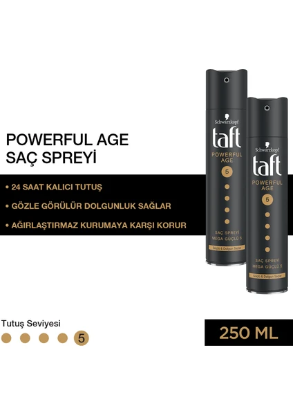 Powerful Age ( İnce Ve Zayıflamış Saçlar Için ) Sprey 250 Ml X 2 Adet