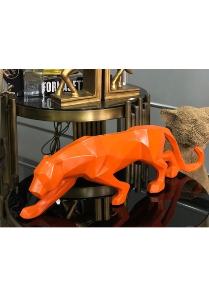 Dekoratif Kübik Leopar Biblo