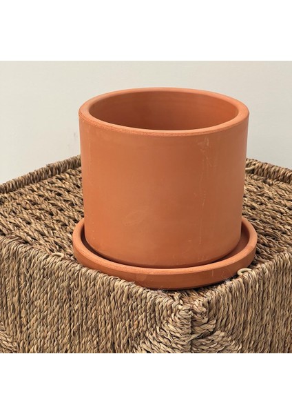 Ruby Saksı - Naturel 12cm