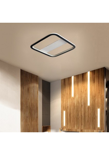Plafonia Transparent 40 x 40 Cm Tavan Tipi LED Avize