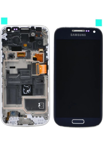Samsung Galaxy S4 Mini I9190 LCD Ekran Dokunmatik Çıtalı Komple Siyah