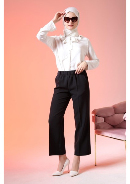 Buyuk Beden Kumas Pantolon Kadin Bol Paca fiyatları