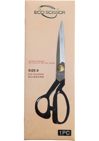 Terzi ve Tekstil Makası 9'' (23CM) Siyah fiyatları